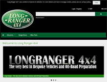 Tablet Screenshot of longranger.net